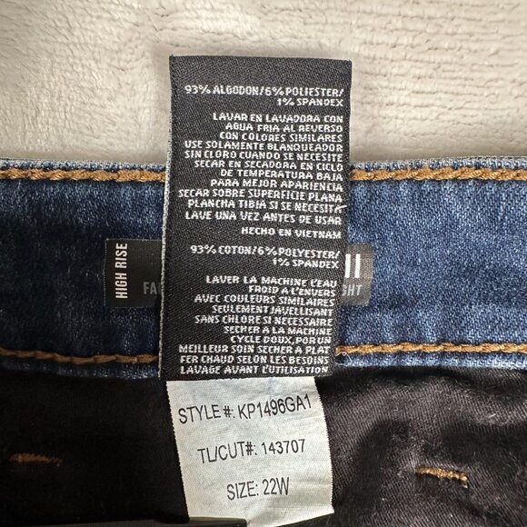 Kut from the Kloth Jeans Women W22 L27 Naomi Girlfriend Ankle Straight High Rise - Picture 9 of 12